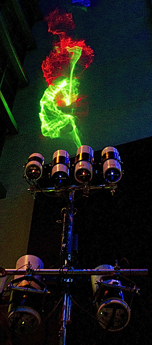 Cloud 10 light art at Art Prize in Grand Rapids, MI 2012